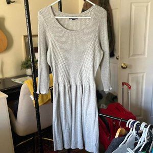 XL American Eagle Outfitters grey knit sweater dress